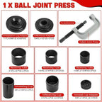 DASBET Ball Joint Removal Tool Kit Ball Joint Press U Joint Service Set