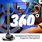 Digital Antenna for Smart TV Indoor, TV Antenna for Local Channels, TVs Antenna
