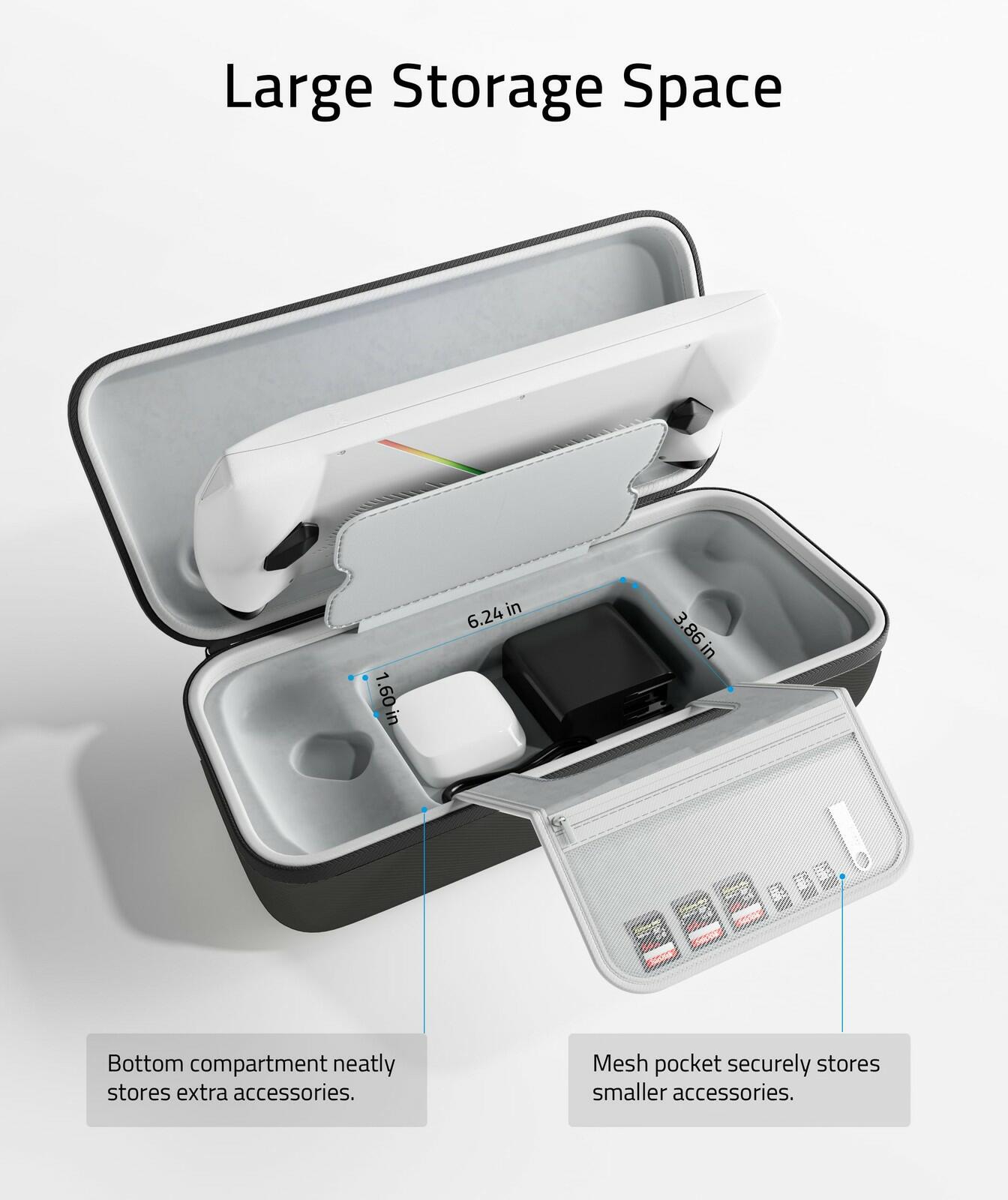 Syntech Hard Carrying Case Compatible with ROG Ally/Ally X [Not for Xbox 2025],