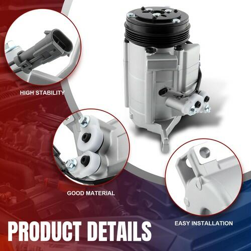 AUTOKAY AC Compressor with Clutch Chevy GMC Cadillac Escalade CO29002C