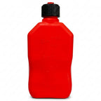 Bushman 4 Pack U-Jug Storage Jug, Portable Plastic Container, 5.5 Gal, Red
