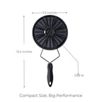 Parrilla para Arepas Colombianas – Arepa Grill for Stovetop & Gas Burner, Heat
