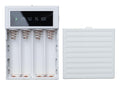 22.5W Fast Charging DIY Power Bank Case for 4 x 18650 Batteries, Solder-Free