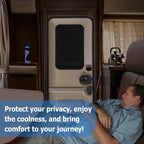 Acostop RV Door Window Shades Replacement for Lippert Prepped Entry Doors - 12''
