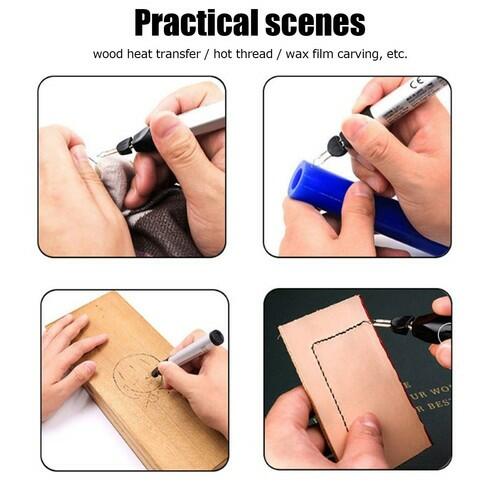 CYSFETENA Thread Burner Pen, Handheld Thread Zapper,Quick Melt One Touch Beading