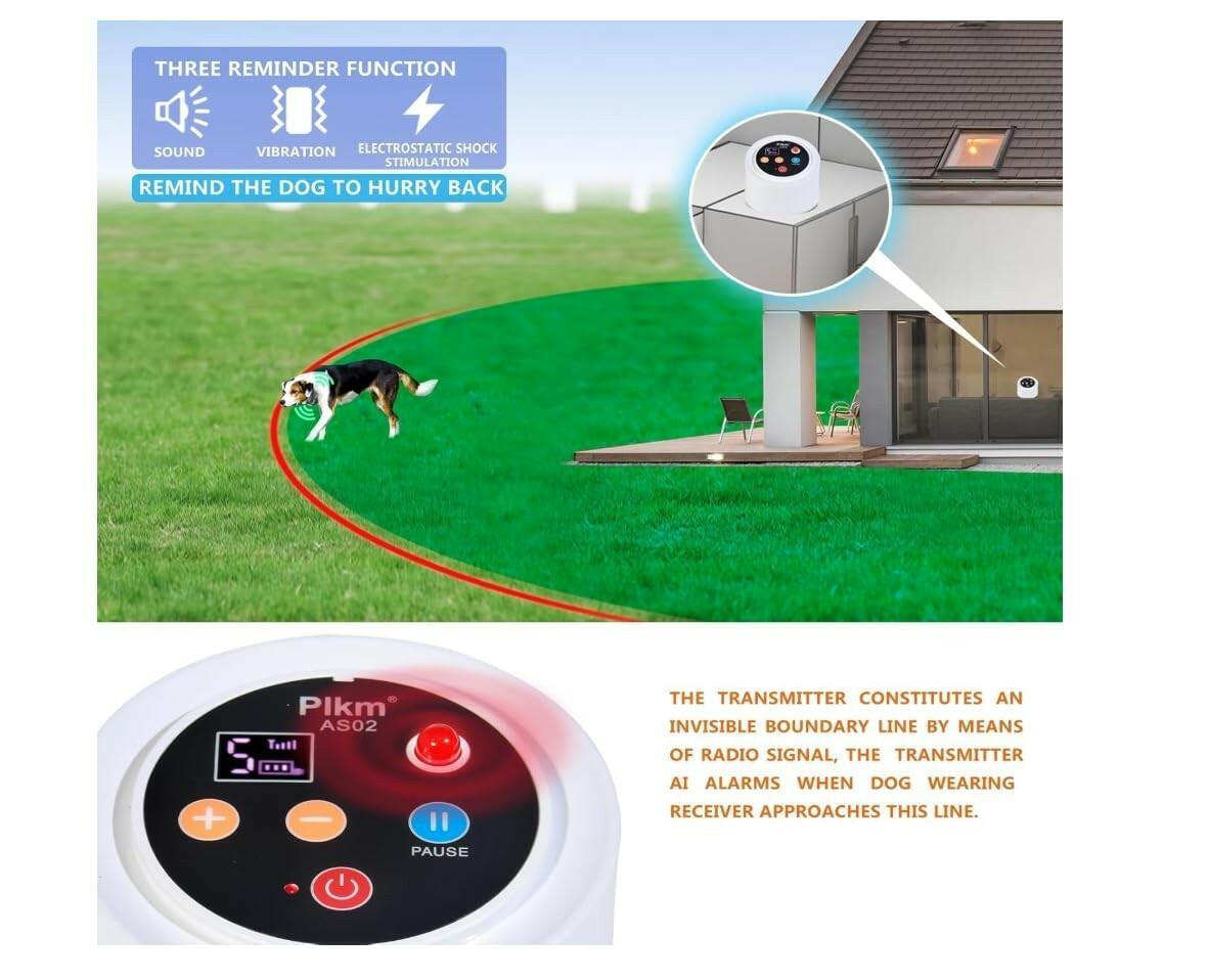 Dog Wireless Fence 2026 Newest Pet Electric Intelligent Containment System, Dog