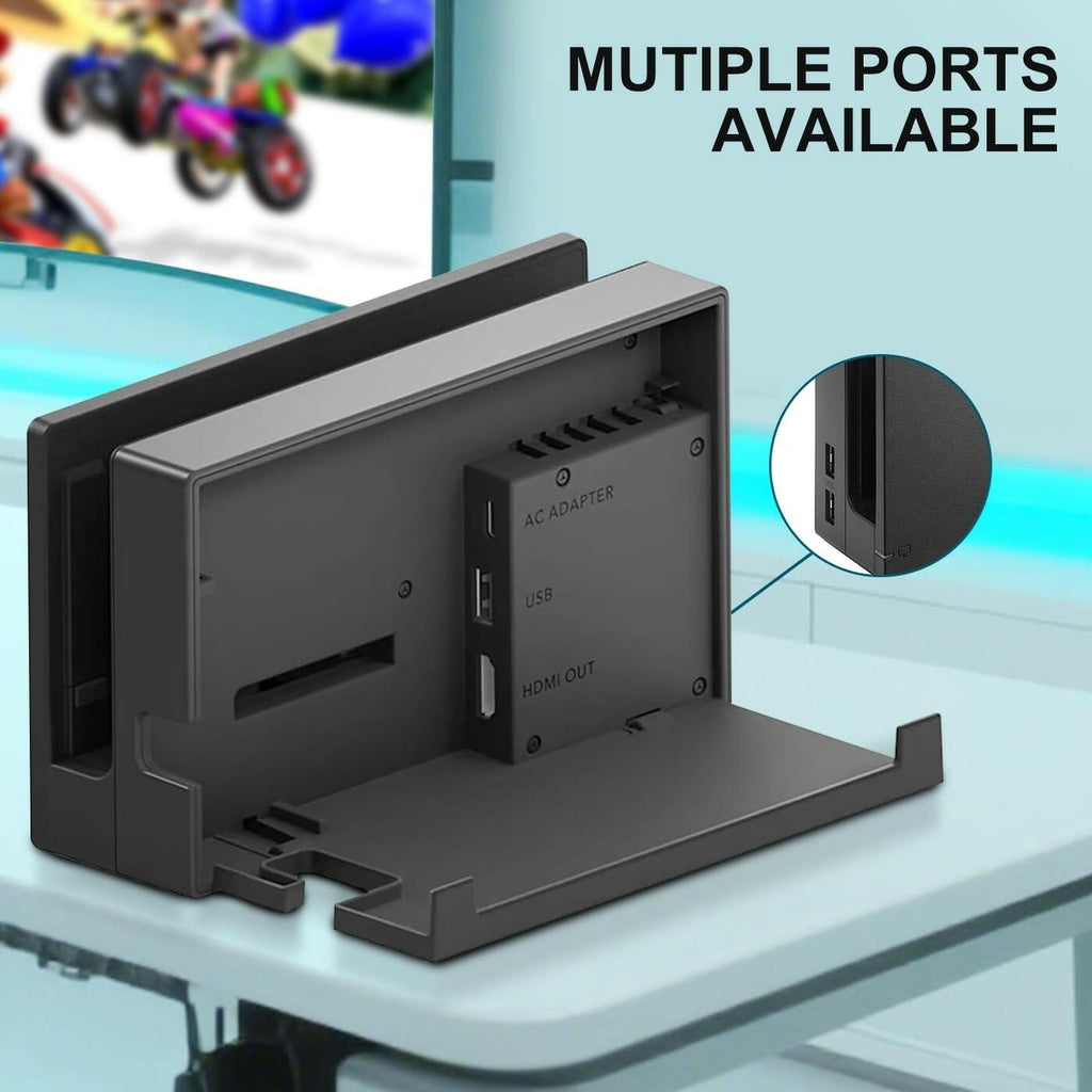 BUERTT TV Dock Station for Switch,Replacement 3 in 1 TV Base Docking Station Set