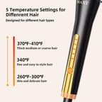 MAXT Curling Irons 1 in Waver Curling Wand Ceramic Tourmaline Hair Curler Dual