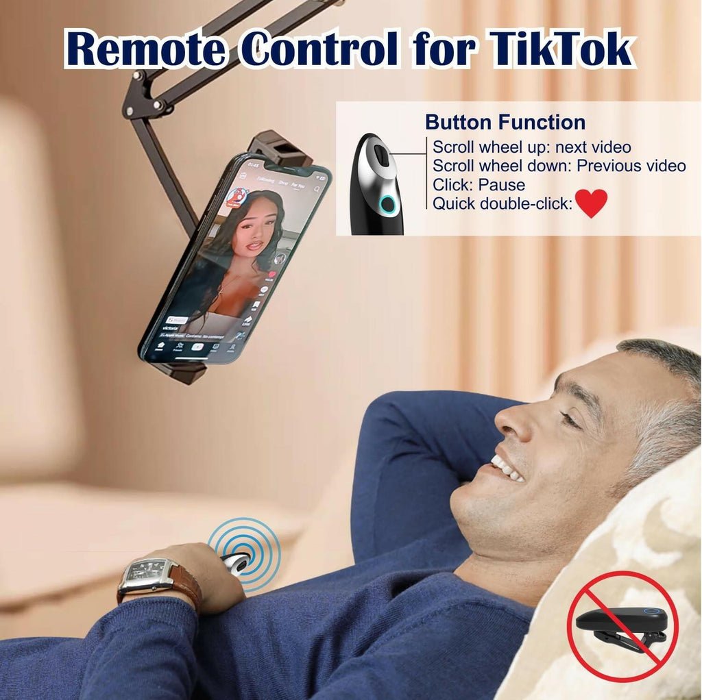 Remote Control Page Turner for Kindle Paperwhite Oasis Kobo eBook Readers,Mute