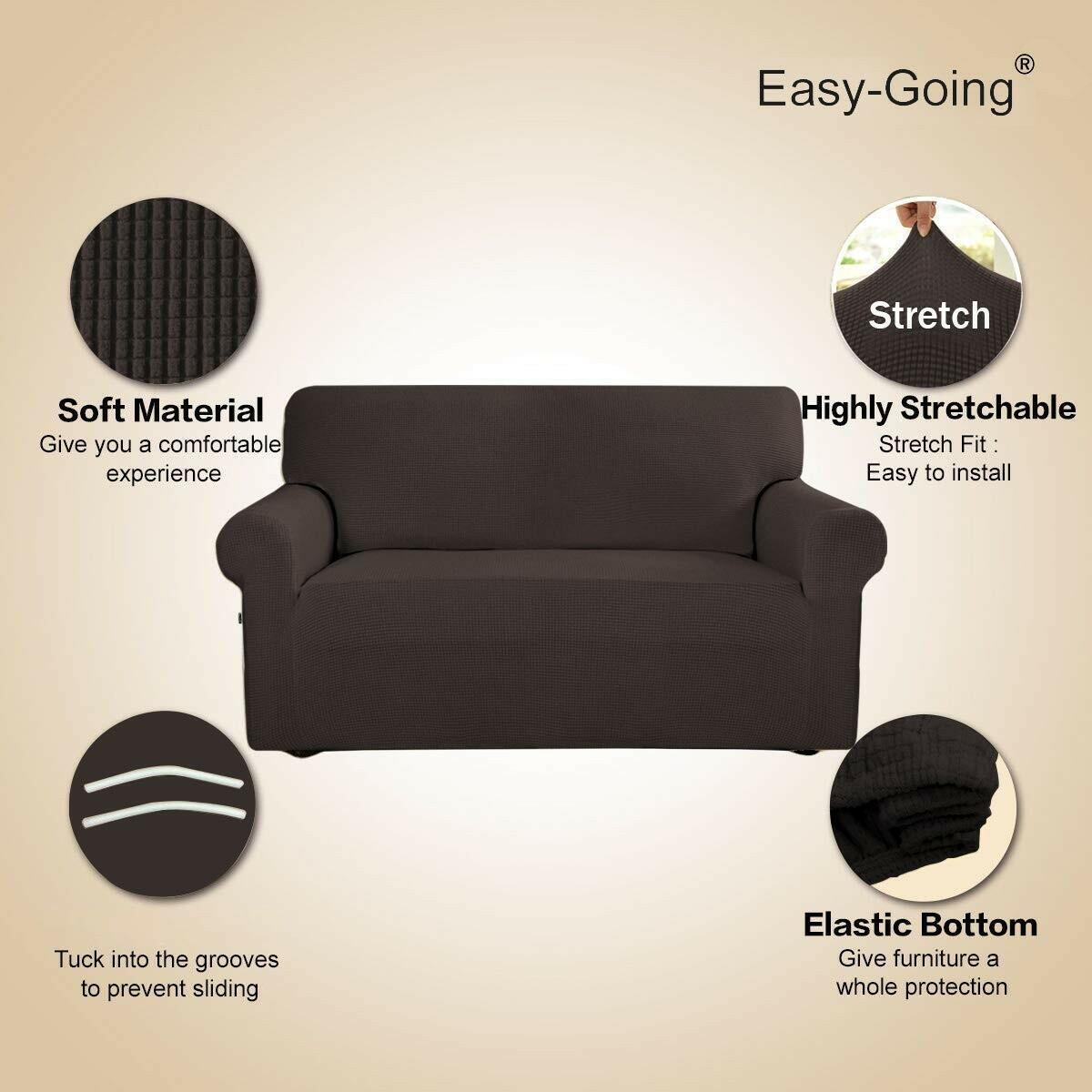 Easy-Going Stretch Loveseat Slipcover 1-Piece Sofa Cover Furniture Protector