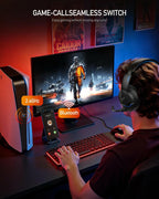 Acer 2.4GHz Flex Wireless Gaming Headset | Non-Stop 100H Battery | Dynamic 50mm