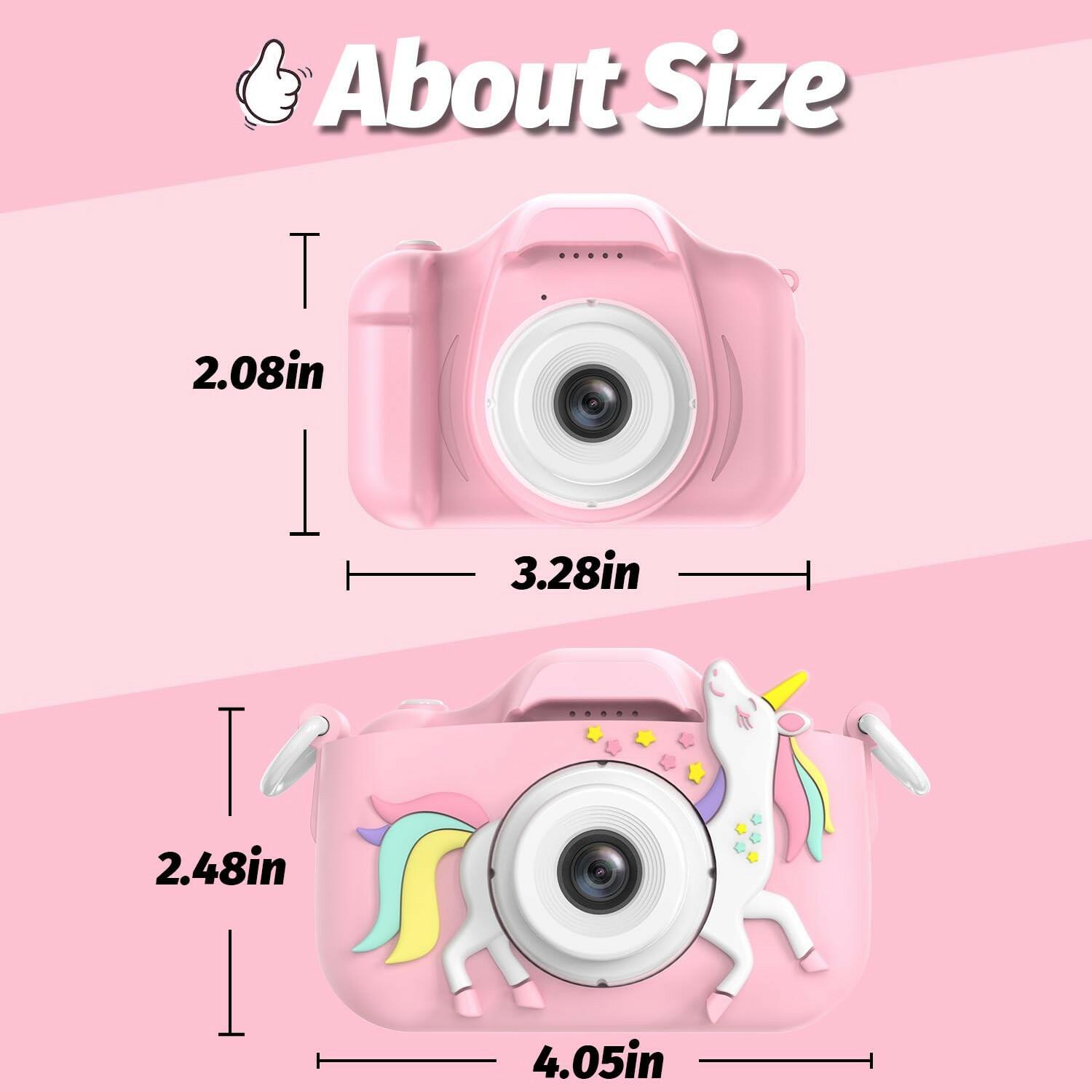 Goopow Kids Camera Toys for 3-8 Year Old Girls Boys,Children Digital Video