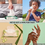 8 Pack The Honest Company Clean Conscious Unscented Wipes 576 Count