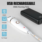 Facial Epilator for Women, Painless Electric Razors for Silk Skin, Portable