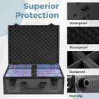 OEODAJ Top Loader Storage Box, Trading Card Case for 3x4 Sports Cards