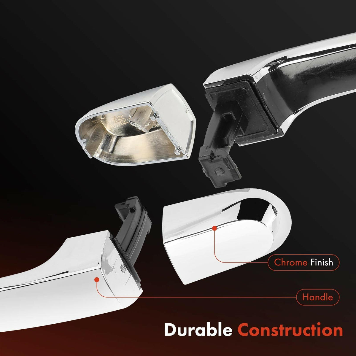 A-Premium Rear Right Passenger Side Exterior Door Handle