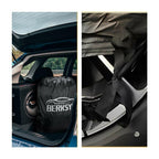 Fluorescent Strip Design 6 Layers Waterproof Car Cover Compatible for Mercedes