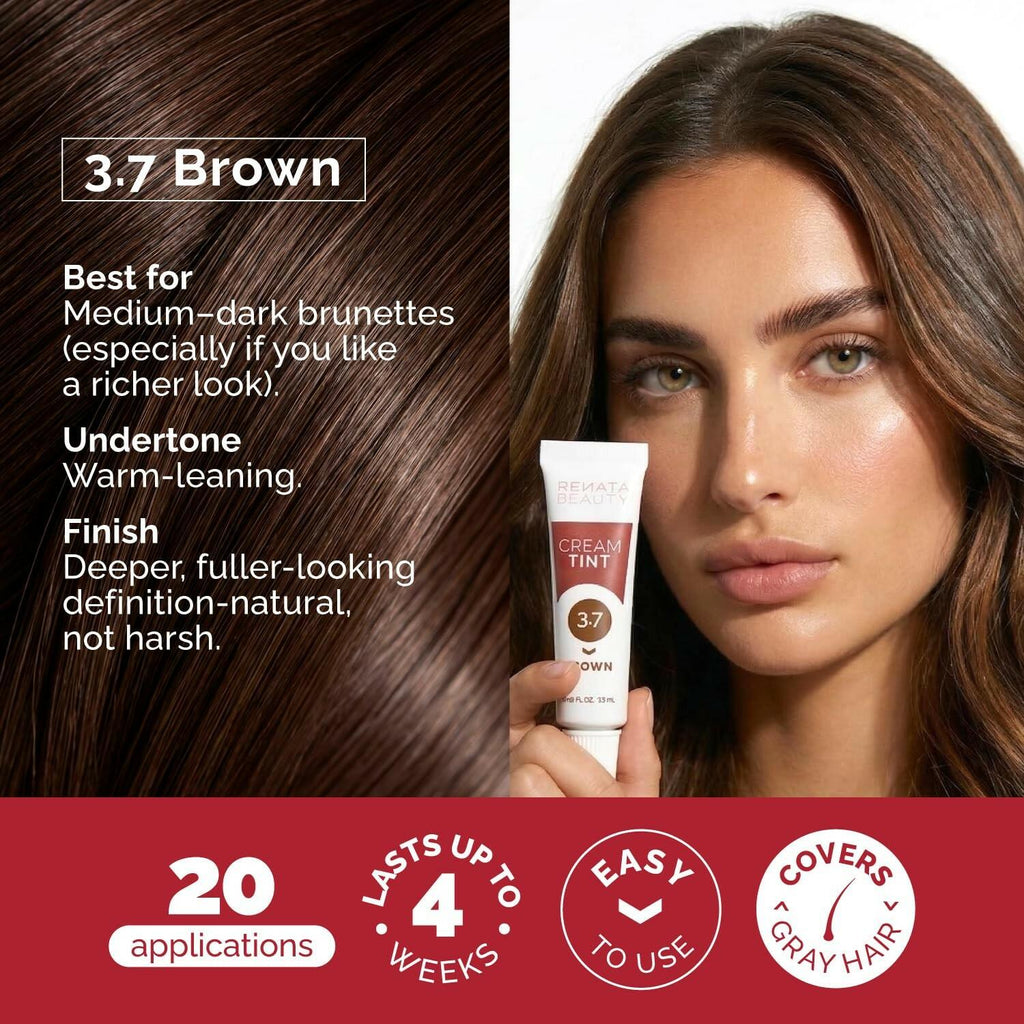 RB RENATA BEAUTY Tint Kit – Cream Hair Dye Kit with Developer and Application