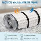 Storage Logic Foam Mattress Vacuum Bag for Moving, Storage, Vacuum Seal Mattress