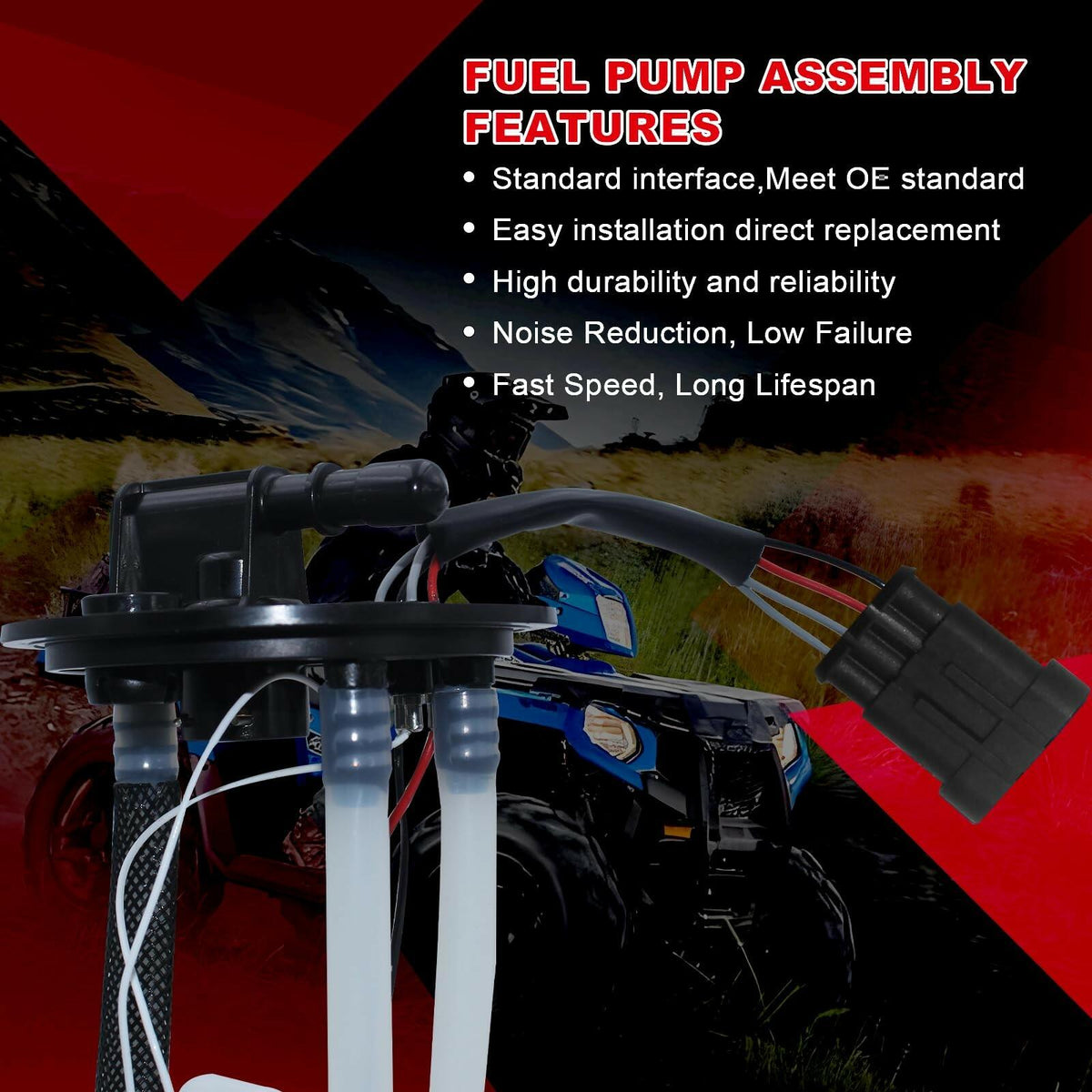 471008 2208126 Fuel Pump Assembly Compatible With Polaris Sportsman 450 570