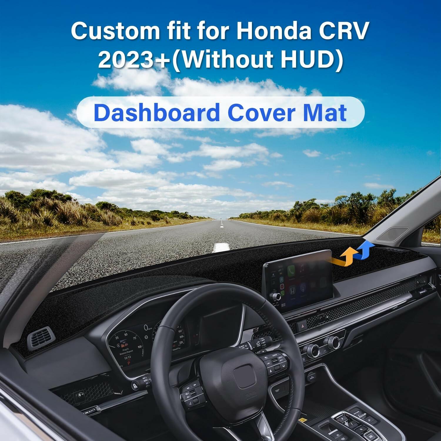 KENTUTO Dash Cover for Honda CRV 2023 2024 2025 2026 Dashboard Cover Mat Nonslip