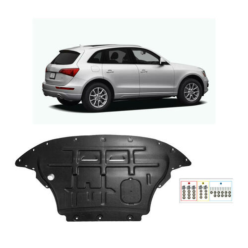 For Audi Q5 2009-2017 Front Engine Splash Shield Engine Cover Case Guard