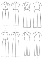 McCall Pattern Create It Women's Close Fitting Pull-On Jumpsuit, Sizes 6-14