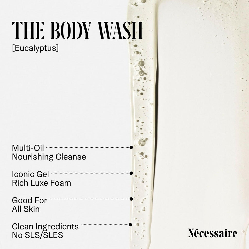 Nécessaire The Body Wash Eucalyptus — Multi-Oil Shower Gel Body Wash for Women +