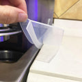 2 PACK Silicone Stove Counter Gap Cover Kitchen Counter Gap Filler Transparent