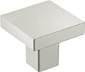 9 Pack Amerock | Cabinet Knob | Satin Nickel | 1-3/16 inch (30 mm) Length |