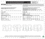 McCall's Patterns M7205 Women's Tops Sewing Template, RR (18W-20W-22W-24W)