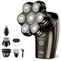 HiBig 7D Arc Electric Shaver for Head & Body, 5-in-1 Upgraded Electric Razor for