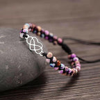 BTZY for Granddaughter for You are Always in Mine Beads“ Bracelet, Natural