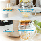 GROSCHE Aberdeen Tea Infuser Teapot & Smart Tea Maker - BPA-Free, Drip-Free
