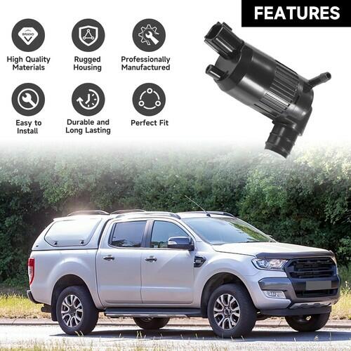 Windshield Washer Pump with Grommet for Ford Taurus/Fusion/Ranger for Ford F-150