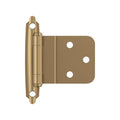 Amerock BPR3428CZ | Cabinet Hinge | 3/8 in (10 mm) Inset Self Closing Face Mount