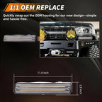 MOTRUM LED Front Turn Signal Light Compatible with Toyo-ta Land Cruiser FJ80