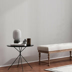 Cozydeco 24"x394" Light Grey Grasscloth Wallpaper Peel and Stick Faux Linen