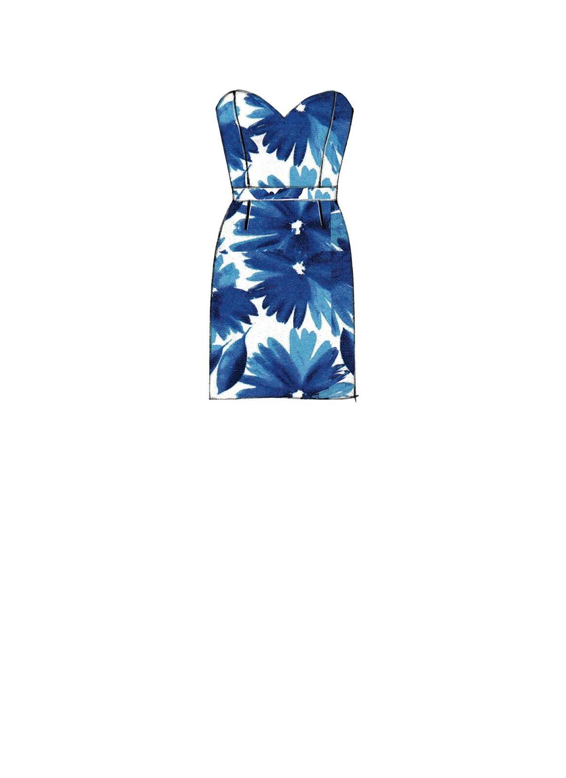 McCall's Misses' Mix-and-Match Sweetheart Dress, 14-16-18-20-22