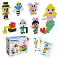 Picasso Cubes 0.5” Pixel Magnetic Puzzle Cube 200 Piece Mix & Match Sensory Toys
