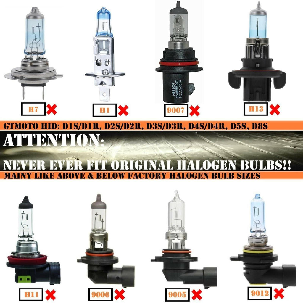 2 PACK GTMOTO D3S Xenon Bulb for 2015 2016 2017 2018 2019 2020 Chevrolet Chevy