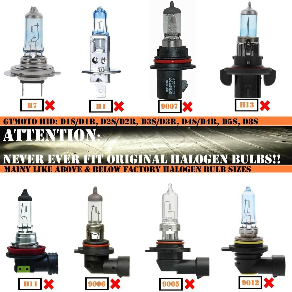2 PACK GTMOTO D3S Xenon Bulb for 2015 2016 2017 2018 2019 2020 Chevrolet Chevy
