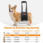 OPEN BOX - LOOBANI Portable Dog Sling for Back Legs, Hip Support Harness to Help