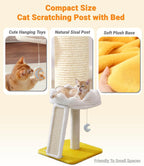 Happi N Pets New Cloud Cat Tree Tower, Cat Scratching Post with Bed, Small Cat
