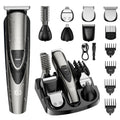 SHPAVVER Electric Beard Trimmer for Men: 16-in-1 Professional Barber Hair