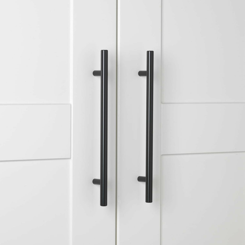 20 Count GlideRite 6-5/16 in. 160mm Center to Center Solid Cabinet Bar Pull Long
