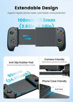Wireless Phone Controller for iPhone/Android with Hall Joystick, Moblie