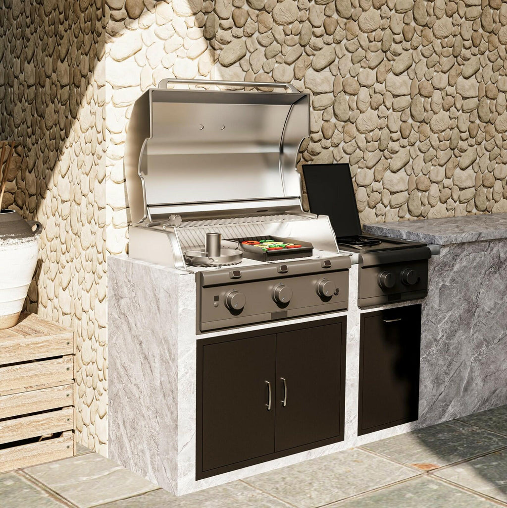 17" x 24" BBQ Outdoor Kitchen Access Doors Access Door for Outdoor Kitchen