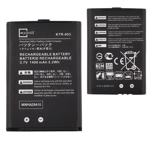 E-YIIVIIL Replacement Battery KTR-003 Compatible with New Nintendo 3DS N3DS