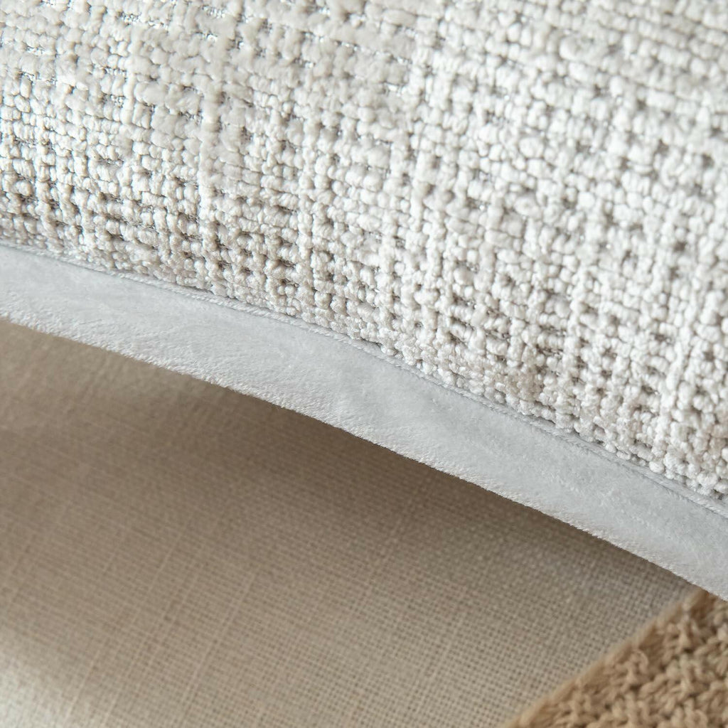 Yaertun Pack of 2 Chenille Textured Decorative Throw Pillow Covers Accent Solid